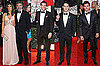 Photos of George Clooney and Taylor Lautner on the Red Carpet at the 2010 Golden Globe Awards in LA 2010-01-17 23:56:12