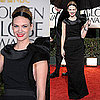 January Jones at the 2010 Golden Globe Awards Wearing Lanvin