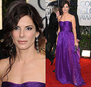Sandra Bullock in Bottega Veneta at the 2010 Golden Globe Awards Red Carpet