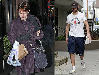 Photos of Shia LaBeouf in LA; Carey Mulligan in NYC