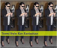 Travel Style: Kim Kardashian 