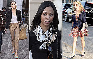 Photos of Keri Russell, Zoe Saldana, and Reese Witherspoon
