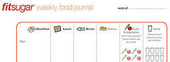 FitSugar's Printable Food Journal