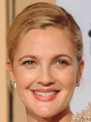 Drew Barrymore at the Golden Globes Makeup Tutorial