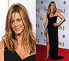 Jennifer Aniston in Valentino at the 2010 Golden Globe Awards Red Carpet