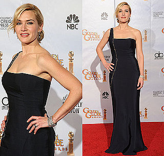 Kate Winslet in Yves Saint Laurent at the 2010 Golden Globe Awards