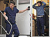 Photos of Patrick Dempsey and Ellen Pompeo on the Set of Grey's Anatomy in LA