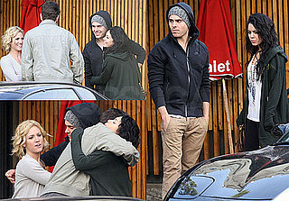 Photos of Zac Efron and Vanessa Hudgens Out to Lunch in LA With Brittany Snow and Boyfriend
