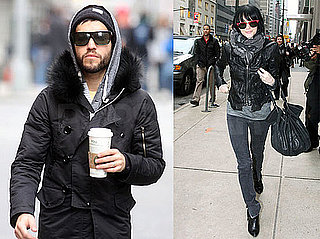 Photos of Ashlee Simpson and Pete Wentz Walking Around NYC