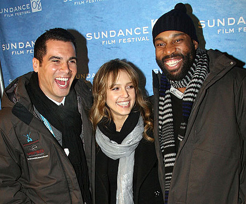 Cash Warren, Jessica Alba, and Baron Davis all laughed together on the carpet for Made in America in 2008.
Cash Warren, Jessica Alba, and Baron Davis all laughed together on the carpet for Made in America in 2008.
