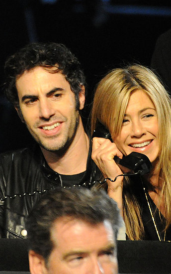 Sasha Baron Cohen and Jen Aniston