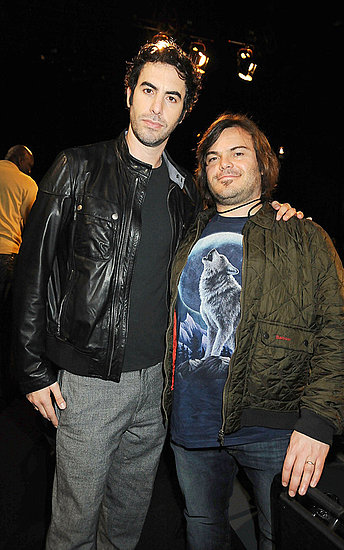 Sasha Baron Cohen and Jack Black