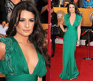 Lea Michele at 2010 SAG Awards 2010-01-23 17:23:47