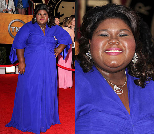 Gabourey Sidibe at 2010 SAG Awards