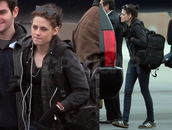 Photos of Kristen Arriving in LA