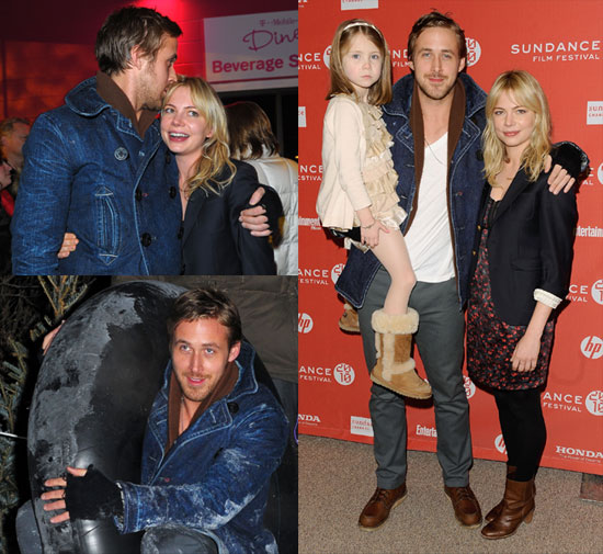 Ryan Gosling and Michelle Williams Photos at Sundance For Blue Valentine