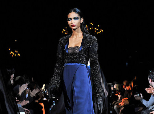 Givenchy Spring 2010 Couture: Feathers, Frills, and . . . Bermuda Shorts Givenchy Spring 2010 Couture: Feathers, Frills, and . . . Bermuda Shorts