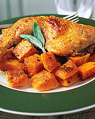 Easy Roast Chicken With Butternut Squash Recipe
