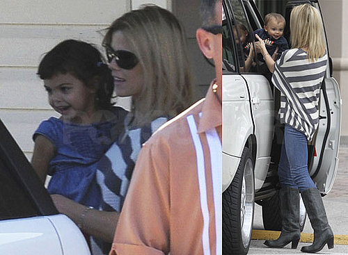 Photos of Elin Nordegren With Sam and Charlie Woods as New Details Regarding Rachel Uchitel Come Out