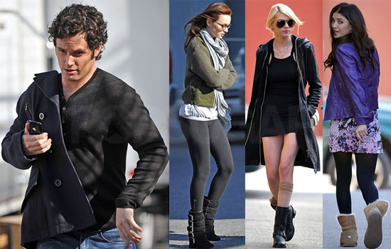 Photos of Gossip Girl Set