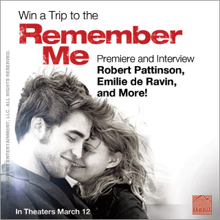 Test Your Robert Pattinson Knowledge For a Chance to Win a Trip to Interview the Cast at the Remember Me Premiere!