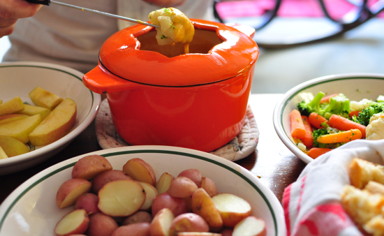 Chedder and Stout Fondue