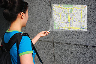 GPS-Enabled Map Projector: Real or Fake?