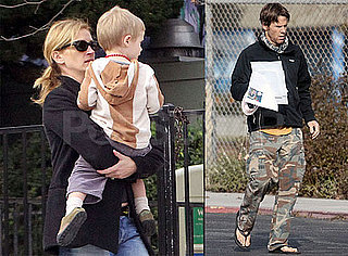 Photos of Julia Roberts Bringing Henry to School in LA