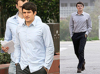 Photos of Orlando Bloom on the Set of The Good Doctor in LA