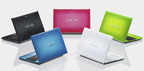 Photos of Sony Vaio E Series Notebooks