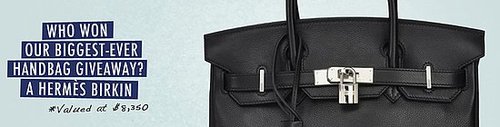 And the Winner of the Hermès Birkin Bag is . . . 