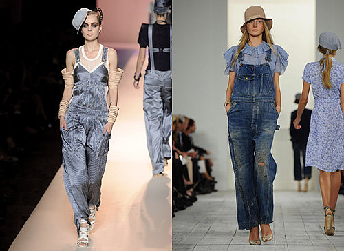 Dungarees on the Catwalk for Spring 2010