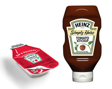 Heinz Redesigns Ketchup Packets, Formula