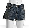 Studded Denim Shorts