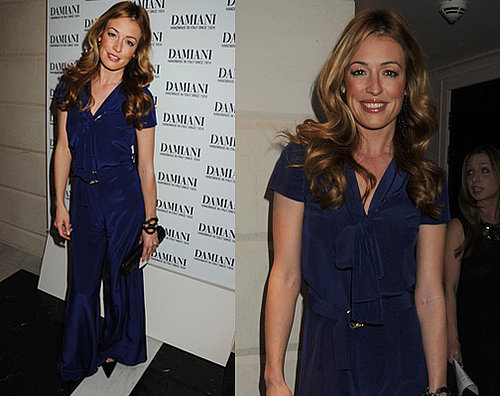 Photos of Cat Deeley in Blue Jumpsuit in London