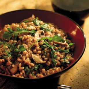 Fast and Easy Recipe for Wild Mushroom and Barley Risotto