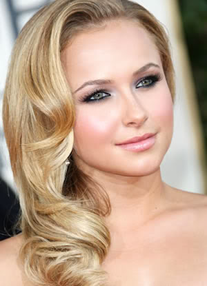 Soft Sideswept Curls