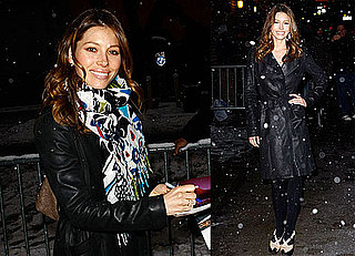 Photos And Video From Jessica Biel on The Late Show