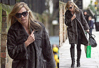 Photos of Kate Moss Heading Home in London
