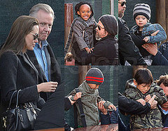 Photos of Angelina and Jon Voight Photos of Angelina and Jon Voight