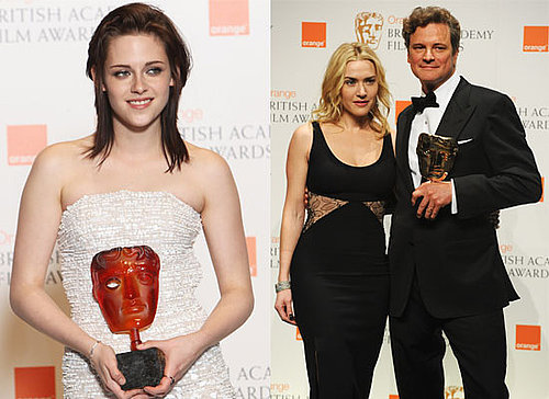 Photos from the Press Room Plus Full List of Winners from the BAFTA Awards 2010 Including Winners Kristen Stewart & Colin Firth 2010-02-21 16:15:28