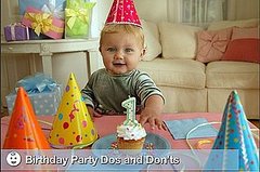 What's Your Birthday Party Do and Don't?