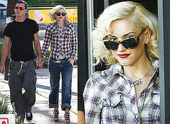 Photos of Gwen Stefani and Gavin Rossdale Out for Lunch on Valentine's Day