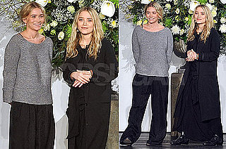 Photos of Ashley Olsen and Mary-Kate Olsen at Their Fashion Show For The Row During 2010 Fall New York Fashion Week