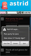 Astrid App For Android Phones Keeps You Organized