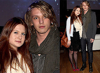 Photos of Bonnie Wright and Jamie Campbell-Bower At BAFTA Screening Event with Bill Nighy, George Lamb and Edith Bowman
