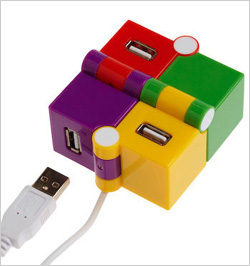 Colorful Cube USB Hub