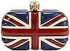 Alexander McQueen British Flag Clutch
