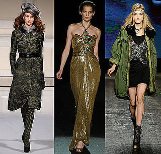 2010 Fall New York Fashion Week Trend: Green