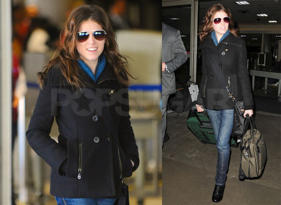 Photos Of Anna Kendrick At Lax After Attending Bafta